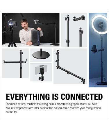 Elgato Cold Shoe Mount for Lights, Flash, Microphones - Adjustable Thread, Compatible with Key Light Mini, Stands & Tripods - Ideal for Photo & Video Studio Production - Buy Online on GoSupps.com