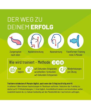 Faceformer One Clear | Free Training App for Sleep Disorders CMD Teeth Grinding Jaw & Neck Pain | Official Dr. Berndsen Product - International Shipping Available - Buy Online on GoSupps.com