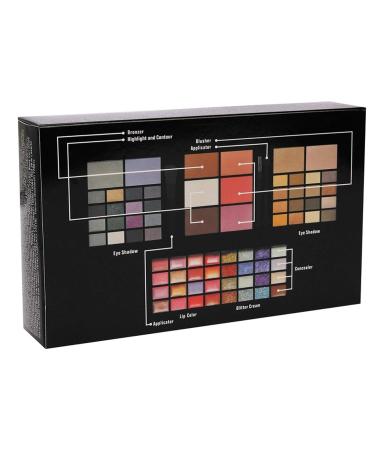 CHSEEO Make-Up Gift Set | Premium Cosmetic Palettes & Case for Face Eyes & Lips - Perfect for Self-Care & Gift Giving - Buy Online on GoSupps.com