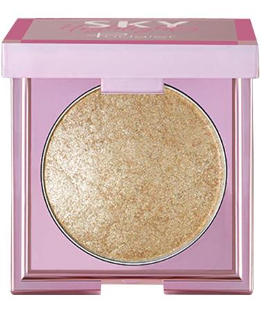 Face Highlighter | 8g Water Resistant Eyelids Highlighting Powder | Long Wear Cosmetics for Collarbone Body Arms Legs Brightening Highlighter for Easter Tmay #03 - Buy Online on GoSupps.com