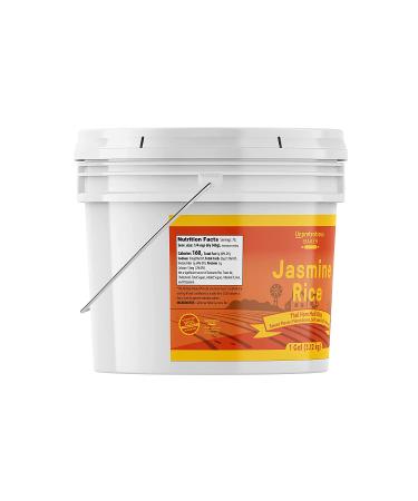Unpretentious Baker Jasmine Rice - 1 Gallon California Grown Thai Hom Mali Rice - Non-GMO - 154 Fl Oz - Buy Online on GoSupps.com