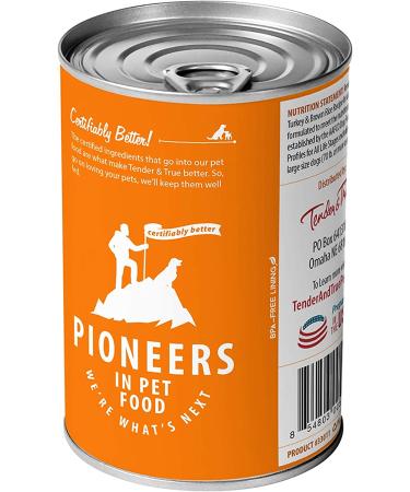 Buy Tender and True Dog Food - ABF Wet Turkey & Brown Rice, 13.2oz Can (12 Count) - Buy Online on GoSupps.com