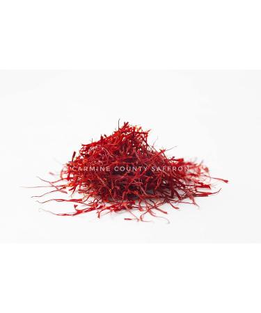 Carmine County Pure and Natural Kashmiri Saffron 1 g Grade I Mongra Saffron - Buy Online on GoSupps.com