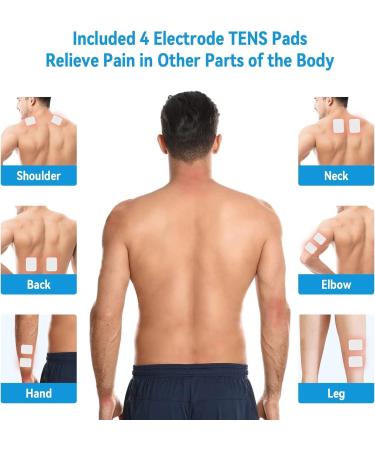 Circulatory Stimulator for Feet & Legs | Electric Foot Massage Device | 25 Modes 99 Intensity Levels for Pain Relief & Improved Blood Circulation - Gray - Buy Online on GoSupps.com