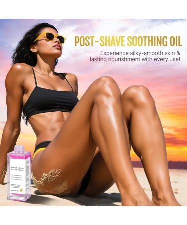 After Shave Oil Women Gently After Shave Oil Strawberry Vanilla With Hyaluronic Acid Smooth Skin & Deeply Moisturize Shave Serum Prevent Ingrown Hairs & Dryness for Men and Women 90ML/3 Fl Oz - Buy Online on GoSupps.com