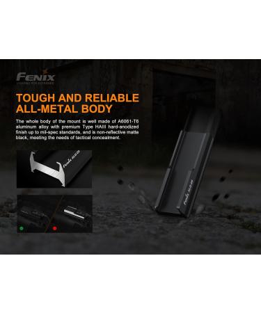 Fenix Unisex-Adult Black Adapter - Versatile & Durable | International Shipping Available - Buy Online on GoSupps.com