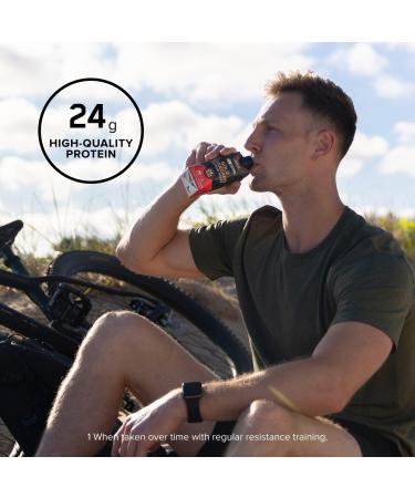 Optimum Nutrition Gold Standard Protein Shake  24g Protein  Ready to Drink Protein Shake  Gluten Free  Vitamin C for Immune Support  Chocolate  11 Fl Oz  12 Count Shake - Chocolate - Buy Online on GoSupps.com