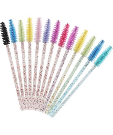 PJRYC 5 0PCS / Sac Sourcils Mascara Baguette Spoolie Spoolie Brosse Jetable Lash Wands Extension Extension Extension DE COULAGE POIGNES DE Mascara Bague (Handle Color : All Black) - Buy Online on GoSupps.com