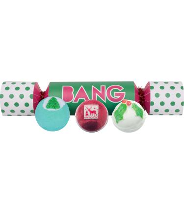 Bomb Cosmetics Bang Cracker Handmade Bath Blaster Gift Pack Contains 3-Pieces 160 g Each Contents May Vary 160 g (Pack of 3) Bang