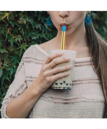WuFuYuan Tapioca Boba Pearls DIY Kit with Stainless Steel Straws - Restaurant Quality Bubble Tea at Home - Buy Online on GoSupps.com