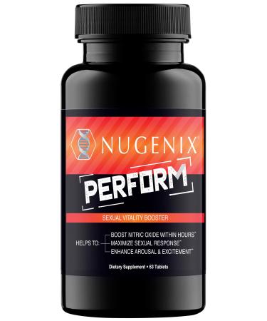 Nugenix Perform Nitric Oxide and Vitality Booster for Men - 63ct