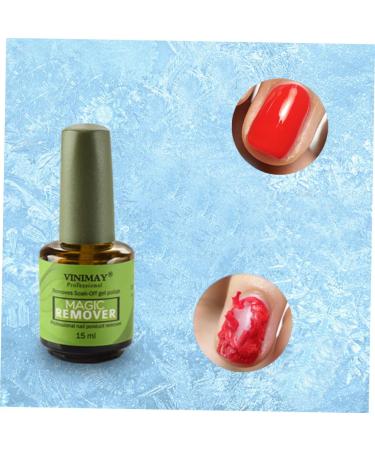 minkissy Professional Nail Polish Remover Gel Nails Remover Soak off Gel Polish Remover Nail Polish Remover Gel Fingernail Polish Remover Nail Accessories Soak off Gel Remover Nail Remover M Picture 1 - Buy Online on GoSupps.com