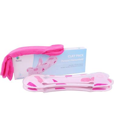 FOMI Hemorrhoid & Perineal Clay Ice Packs | 2 Reusable Packs 3 Washable Sleeves | Cold Therapy Compress for Vaginal & Groin Pain Relief - Buy Online on GoSupps.com