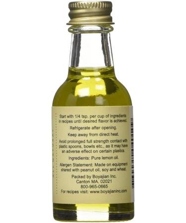 Boyajian Pure Lemon Oil - 1 oz - 100% Natural - 1 Fl Oz (Pack of 1) - Buy Online on GoSupps.com