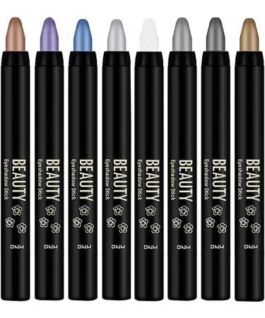  lyanny lyanny Set of 8 cream eyeliner pencils water-resistant long-lasting for cosmetics - Buy Online on GoSupps.com