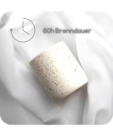 Calmcandle Soy Wax Fragrance Candle | Luxury Ceramic | 100% Natural | 230g | 60h Burn Time | Artistic Gift Box - Stellar Glow - Buy Online on GoSupps.com