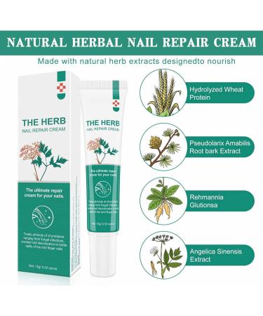 Nail Repair Cream Effective Fungal Nail Treatment for Toenails Fungus Nail Cream Nourishing For Restores Discolored & Damaged Strong Nail Fungus Treatment for Toenail Restores Healthy Appearance - Buy Online on GoSupps.com