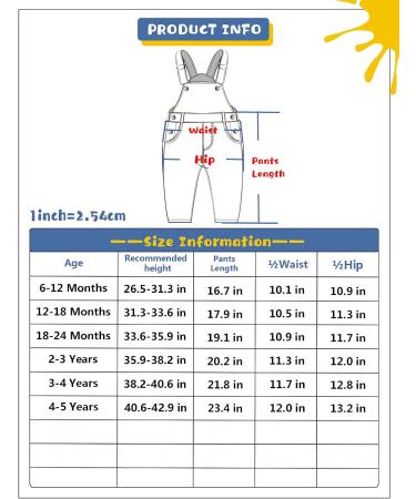 KIDSCOOL SPACE Baby Overalls | Toddler Ripped Denim Workwear 12-18 Months Blue-2082 - Buy Online on GoSupps.com