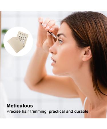 Buy Best Eyebrow Tweezers & Hair Cutting Set | Precision Metal Tweezers for Fine Hairs - Perfect for Beauty Enthusiasts | International Shipping - Buy Online on GoSupps.com