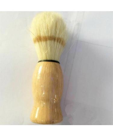 WANSUPYIN 2024 100mm Barber Salon Badger Hair Shaving Razor Brush with Wood Handle - Premium Shaving Tool for Smooth Shaves | International Shipping Available - Buy Online on GoSupps.com