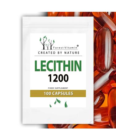 Forest Vitamin - Lecithin 1200-100 capsules - soy lecithin - memory & concentration