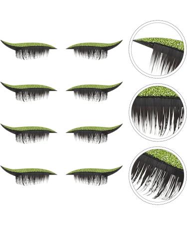  minkissy 16 Pairs False Eyelash Stickers Eyelash Stickers Eyeliner Stickers for Girls' Eyes Cosmetics False Eyelashes Green Ribbon Green Eyelash Stickers Decorate Plastic - Buy Online on GoSupps.com