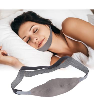 Anti Snore Chin Strap Jaw Support Belt for CPAP Users Prevent Snoring Breathable Adjustable Keep Nose Breathing Facial Lifting Strap for Men and Women Sleeping Snoring Mouth Breathers