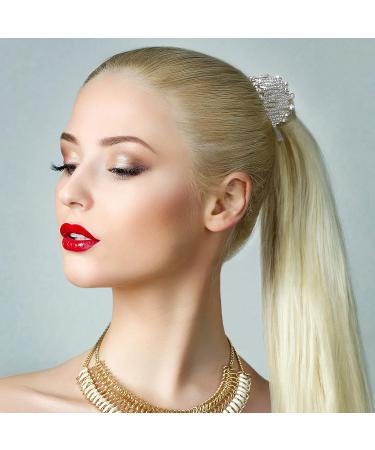 9 Pcs Rhinestone Hair Clips - Fashionable Metal Hair Claw Clips for Women and Girls - Buy Online on GoSupps.com