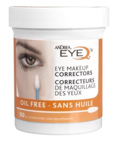 Andrea Eye Q's Eye Makeup Corrector Sticks 50 Count (Pack of 1)