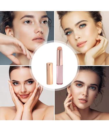 Shitafe Lip Applicator Silicone Small Lip Brush | Versatile Reusable Lip Portable Brush for Lipstick Concealer Applicator Pink - Buy Online on GoSupps.com