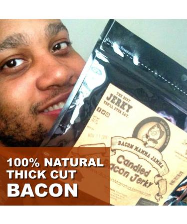 Brown Sugar Bacon Jerky - Sweet & Savory Candied Bacon Snack - Buy Online on GoSupps.com