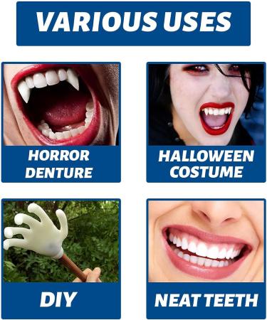 Temporary Tooth Repair Kit - 3 Box Dental Filling Beads for False Teeth Replacement - Malleable and Thermal Matching - Ideal for Halloween Party - Buy Online on GoSupps.com