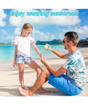 Buy Sunscreen Applicator for Kids - 2 Pack BPA-Free Sunblock Buddy Brush with Protective Caps | Skin-Friendly Sun Cream for Babies - Buy Online on GoSupps.com