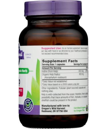 OREGONS Wild Harvest Kelp 90 CT - Natural Source of Iodine and Minerals - Buy Online on GoSupps.com