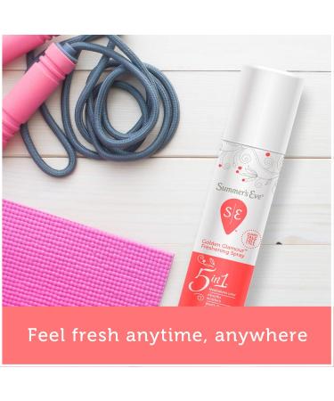 Summer's Eve Freshening Spray Golden Glamour 2 oz - Feminine Hygiene Refresh Spray - Buy Online on GoSupps.com