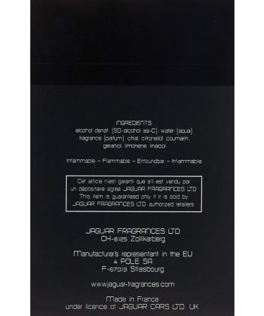 Jaguar Vision III Eau De Toilette Spray for Men 3.4 Ounce - Buy Online on GoSupps.com