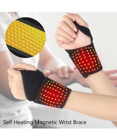 Magnetic Self-Warming Wristwear | Wrist Protection & Compression Cuff for Men & Women - Reduces Symptoms & Keeps Warm - Buy Online on GoSupps.com