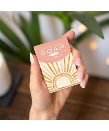 Studio Oh! Coconut Soap Sheets 100-Count - Sunny Skies - On-the-Go Hand Washing - Portable Travel Soap Sheets - Buy Online on GoSupps.com