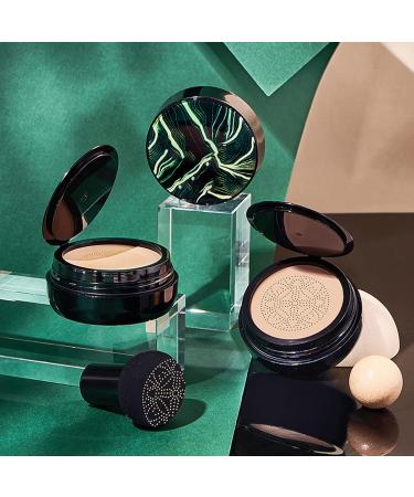 Concealer BB Cream Mushroom Head Air Cushion CC Cream Cover Facial Blemishes Brightening Natural Naked Makeup Foundation 01 # White Ivory - Buy Online on GoSupps.com