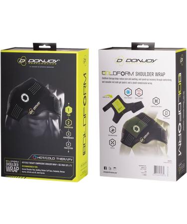 DonJoy Performance COLDFORM Hot/Cold Therapy Shoulder Compression Wrap - One Size Fits Most | International Shipping Available - Buy Online on GoSupps.com