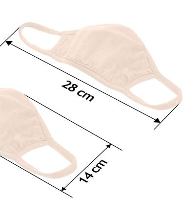 JAGO Washable Cotton Facial Mask - 2 Layer with Filter Compartment | Set of 2/4/8/10 | Pink Community Mask for Men & Women - Buy Online on GoSupps.com