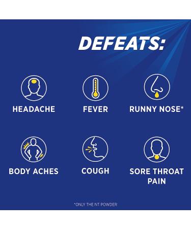 Theraflu Max Strength Daytime & Nighttime Flu Relief Syrup - Honey & Elderberry - 8.3 Fl Oz & 6 Count - Buy Online on GoSupps.com