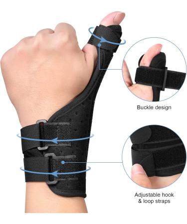 Health Gear Thumb Splint & Brace | Neoprene Support for Arthritis & Sprains | Wrist Stabilizer for Pain Relief - Buy Online on GoSupps.com