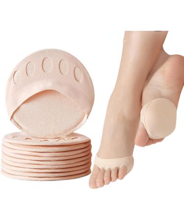 Midiciai Forefoot Pads (2 Pairs) - Honeycomb Fabric Metatarsal Pads for Foot Fatigue Relief - Buy Online on GoSupps.com