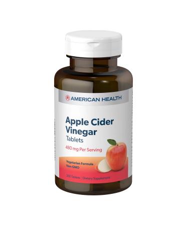 AMERICAN HEALTH Apple Cider Vinegar 200 Count (Pack of 1)
