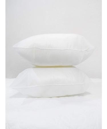 IZO All Supply Square Sham Stuffer Throw Pillow Insert, White 16x16 Inches, Pack of 2 - Buy Online on GoSupps.com