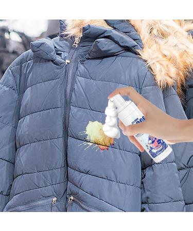 Dry Foam Cleaner Stain Remover Rinse-Free Dry Foam Cleaner for Fabric | 250ml Household Cleaners Quick Cleaning Agent Foam Cleaner for Car Sofa Fabric Down Coat Mcbean - Buy Online on GoSupps.com