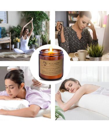 Buy Soy Aromatherapy Candles - 7oz Scented Candle Set (2 Pack) for Home | Long Lasting Lavender & Freesia Gifts for Women - Buy Online on GoSupps.com