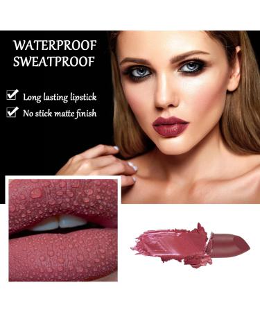 Long Lasting Matte Lipstick in Umber - Waterproof & Non Stick Cup Lip Color for Women - Buy Online on GoSupps.com