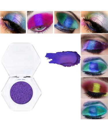 Eyeshadow Eyeshadow Eyeshadow Single Duo Chrome Eyeshadows by Nichole(06#)